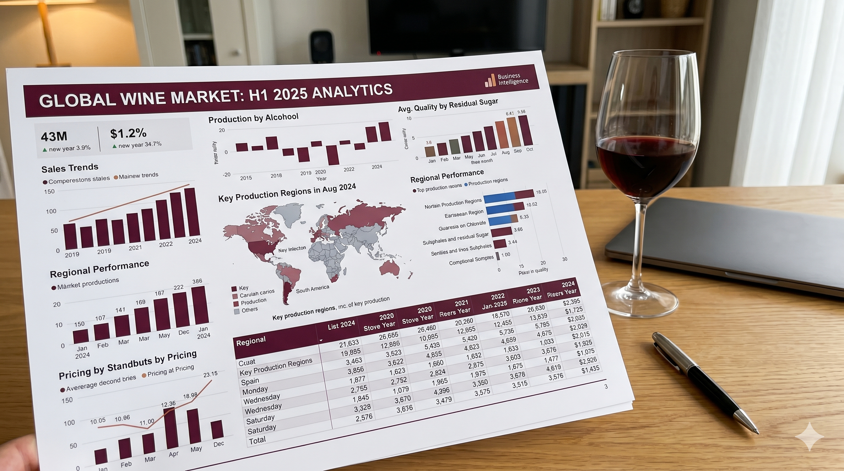 Global wine market analytics report